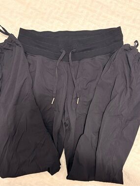 lululemon black studio dance pants